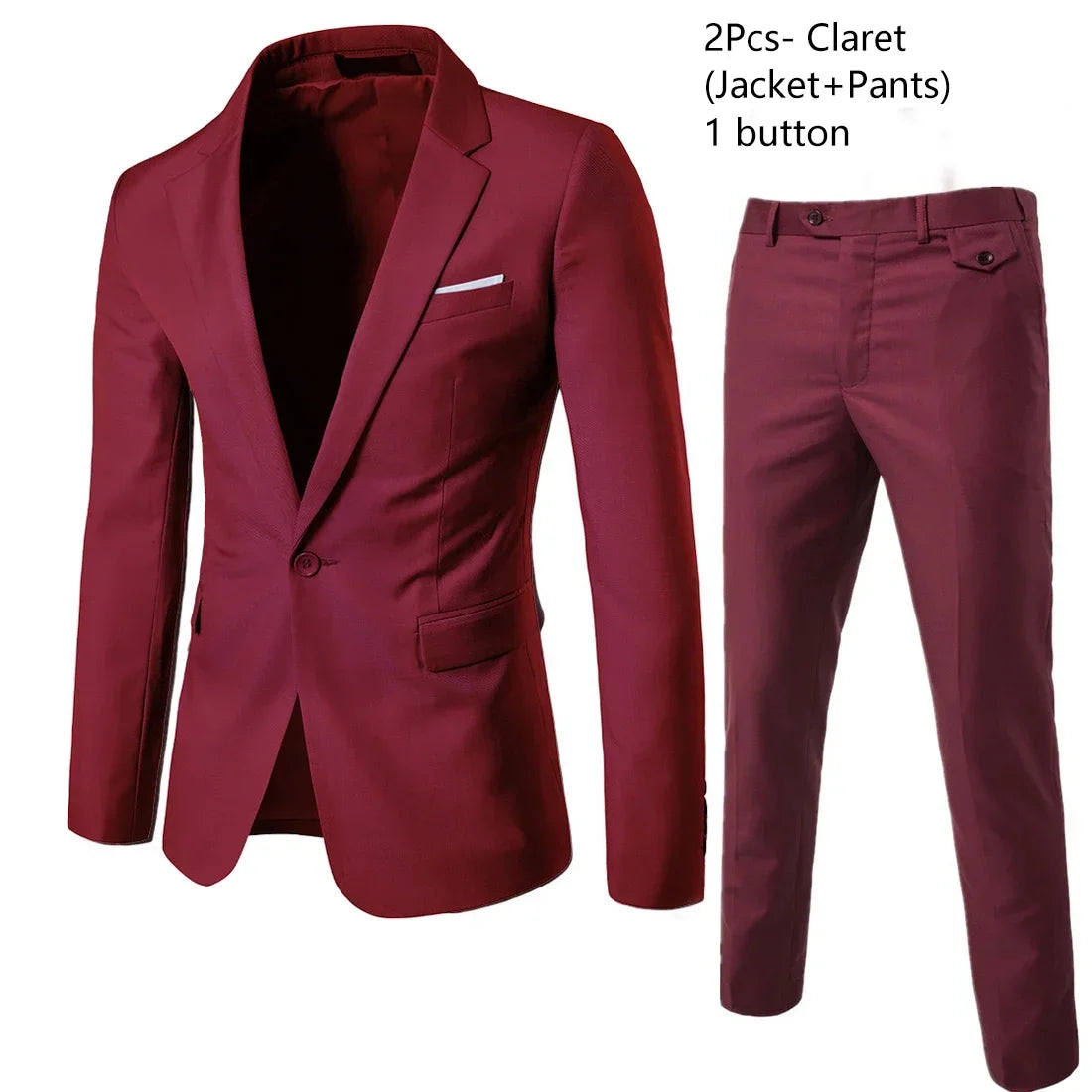 Ternos masculinos elegantes, 3 peças, 2 conjuntos de blazers, jaquetas, coletes, calças, luxo, clássico, 2025, casacos formais, trajes coreanos