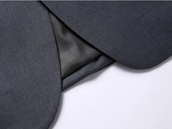 Terno masculino de cor sólida, alta qualidade, moda 2025, banquete, casamento, tendência, padrinho, solteiro, 3/2/1
