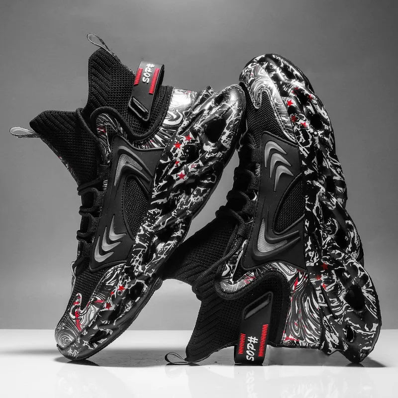 Sapatos masculinos Tênis masculinos Sapatos de luxo Sapatos casuais masculinos Tênis de corrida Sapatos respiráveis da moda Mocassins Sapatos de corrida para homens