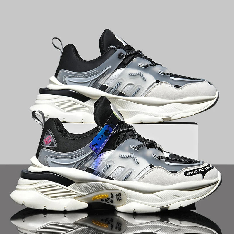 Sapatos masculinos Tênis masculinos Sapatos de luxo Sapatos casuais masculinos Tênis de corrida Sapatos respiráveis da moda Mocassins Sapatos de corrida para homens
