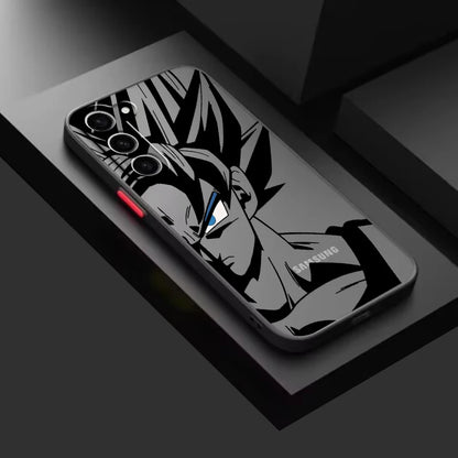 Capa de celular luxuosa D-Dragons Balls Gokus para Samsung Galaxy S25 S24 S23 S22 S21 S20 S10 FE Note20 Plus Ultra Lite 5G, capa traseira