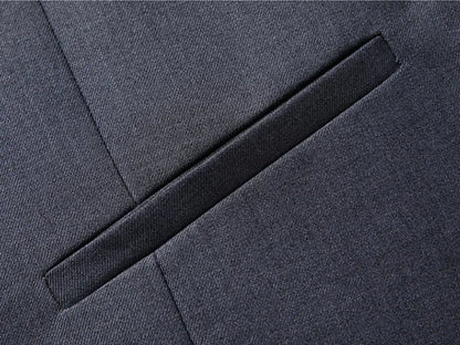 Terno masculino de cor sólida, alta qualidade, moda 2025, banquete, casamento, tendência, padrinho, solteiro, 3/2/1