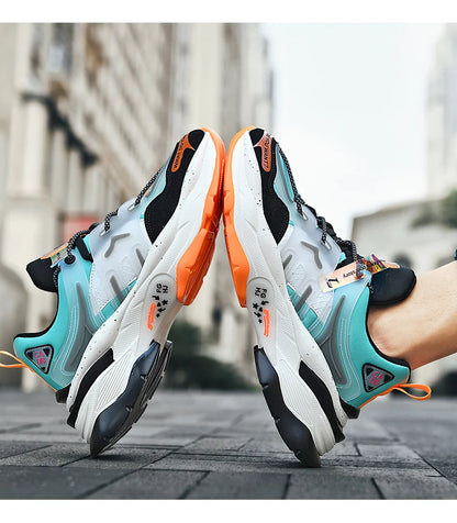 Sapatos masculinos Tênis masculinos Sapatos de luxo Sapatos casuais masculinos Tênis de corrida Sapatos respiráveis da moda Mocassins Sapatos de corrida para homens