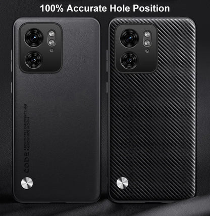 Capa de couro PU de luxo para Motorola Moto Edge 40 Neo, capa traseira de silicone fosco, proteção para celular Motorola Edge 40 5G