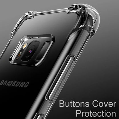 Capa de silicone de luxo para Samsung Galaxy S25 S24 S20 FE S10 S9 S8 Plus S10E Note 8 9 10 Lite, capa transparente macia e à prova de choque