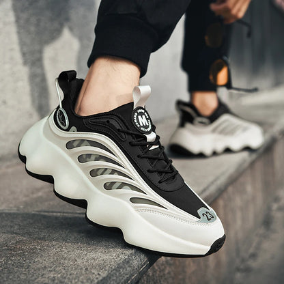 Sapatos masculinos Tênis masculinos Sapatos de luxo Sapatos casuais masculinos Tênis de corrida Sapatos respiráveis da moda Mocassins Sapatos de corrida para homens
