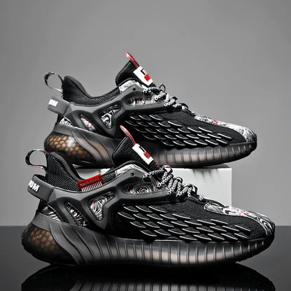 Sapatos masculinos Tênis masculinos Sapatos de luxo Sapatos casuais masculinos Tênis de corrida Sapatos respiráveis da moda Mocassins Sapatos de corrida para homens