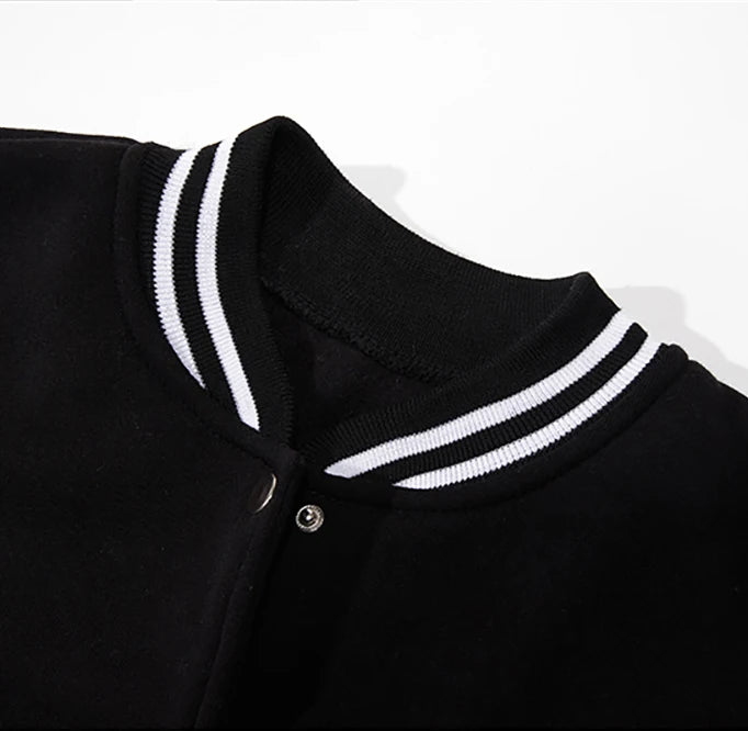O lugar onde os sonhadores conseguiram uniforme de beisebol, moletom com capuz número da sorte 23, forro de pele, jaqueta americana masculina, primavera/outono, tops
