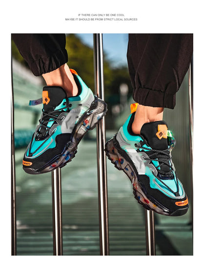 Sapatos masculinos Tênis masculinos Sapatos de luxo Sapatos casuais masculinos Tênis de corrida Sapatos respiráveis da moda Mocassins Sapatos de corrida para homens