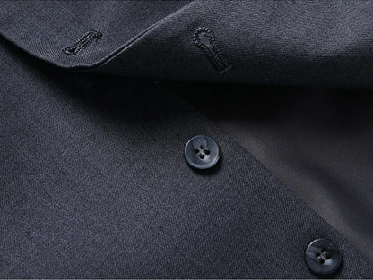 Terno masculino de cor sólida, alta qualidade, moda 2025, banquete, casamento, tendência, padrinho, solteiro, 3/2/1
