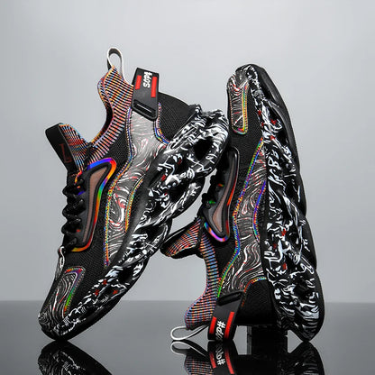 Sapatos masculinos Tênis masculinos Sapatos de luxo Sapatos casuais masculinos Tênis de corrida Sapatos respiráveis da moda Mocassins Sapatos de corrida para homens