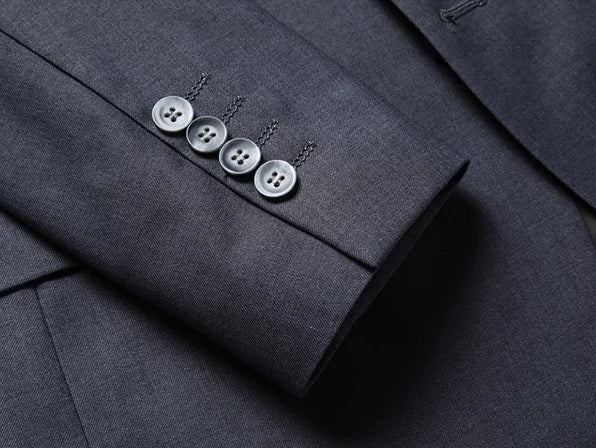 Terno masculino de cor sólida, alta qualidade, moda 2025, banquete, casamento, tendência, padrinho, solteiro, 3/2/1