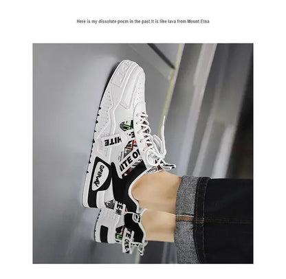 Tênis de couro da moda casual, novos sapatos masculinos para skate, calçados esportivos para corrida ao ar livre, caminhada, tênis, plataforma, calçados de luxo