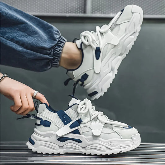 Novos calçados masculinos 2025, tênis casuais masculinos, tênis de luxo, tênis de corrida, sapatos respiráveis, mocassins da moda, corrida