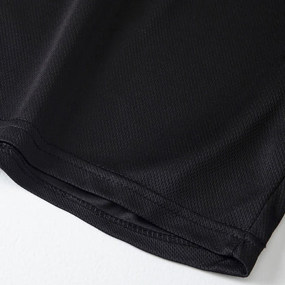 1/3 peças shorts masculinos plus size de malha preta de secagem rápida corrida fitness basquete futebol 5 calças adolescentes calças elásticas na cintura