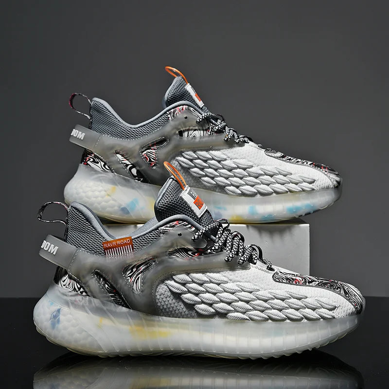 Sapatos masculinos Tênis masculinos Sapatos de luxo Sapatos casuais masculinos Tênis de corrida Sapatos respiráveis da moda Mocassins Sapatos de corrida para homens