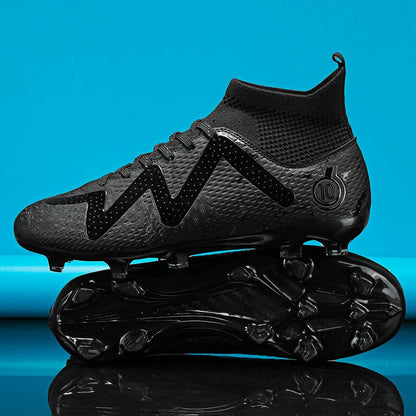 Chuteiras de futebol masculinas 2024, tamanho grande, ultraleves, tênis para meninos, antiderrapantes, chuteiras de futebol AG/TF, botas de cano curto unissex