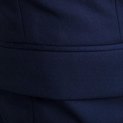 Ternos masculinos elegantes, 3 peças, 2 conjuntos de blazers, jaquetas, coletes, calças, luxo, clássico, 2025, casacos formais, trajes coreanos