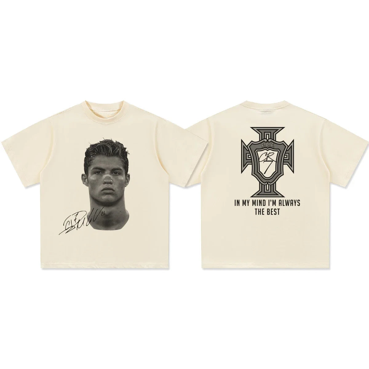Leo Messi Vintage Print Sports Casual Short Sleeve T-shirt Men's and Women's American  Tops