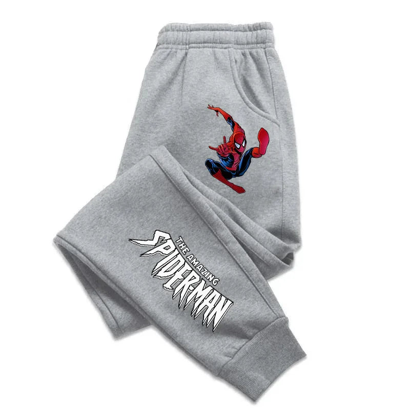 Calças da moda infantil HOMEN ARANHA calças confortáveis para meninos