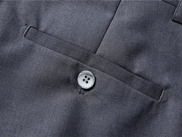 Terno masculino de cor sólida, alta qualidade, moda 2025, banquete, casamento, tendência, padrinho, solteiro, 3/2/1