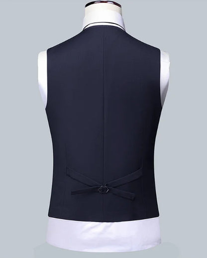 Terno masculino de cor sólida, alta qualidade, moda 2025, banquete, casamento, tendência, padrinho, solteiro, 3/2/1