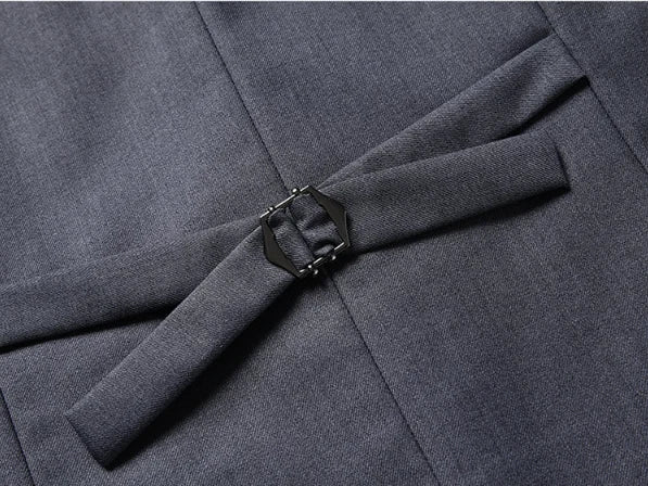 Terno masculino de cor sólida, alta qualidade, moda 2025, banquete, casamento, tendência, padrinho, solteiro, 3/2/1