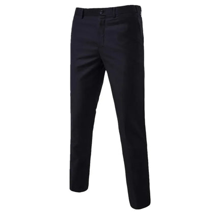Ternos masculinos elegantes, 3 peças, 2 conjuntos de blazers, jaquetas, coletes, calças, luxo, clássico, 2025, casacos formais, trajes coreanos