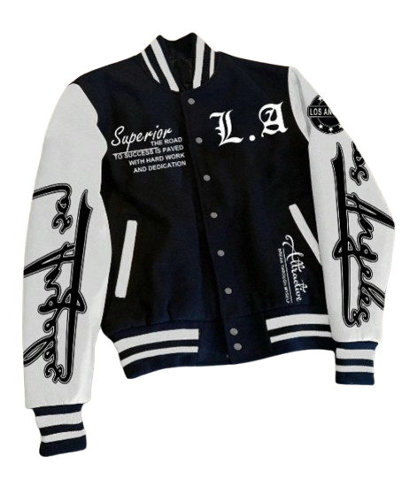 Jaqueta de beisebol masculina Manfinity EMRG com estampa simples e manga comprida para uso diário, jaqueta masculina, roupas masculinas, jaquetas para homens